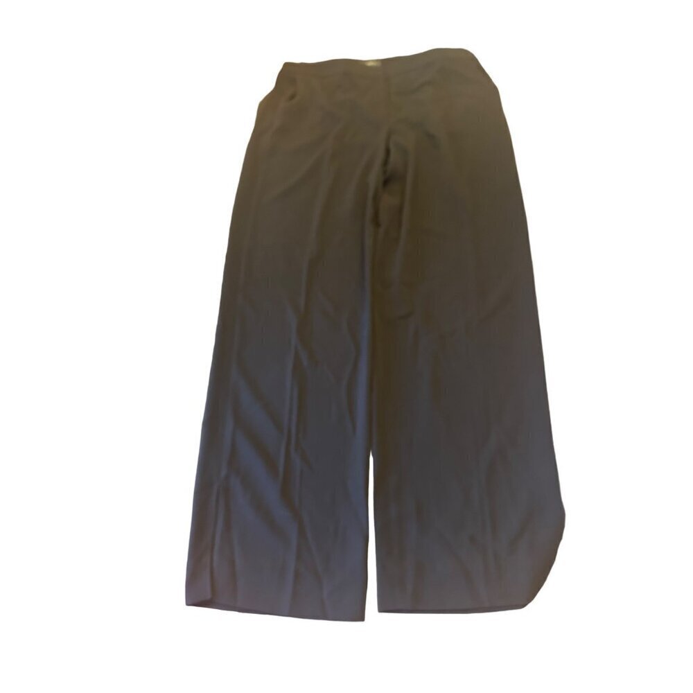 St. John Pants Black Diana Straight Leg Caviar‎ High Rise NWT Size 14